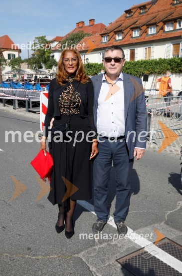  Elisangela Sandes; dr. Andrej Fištravec, bivši župan Mestne občine MariborSvečana trgatev stare trte 2020