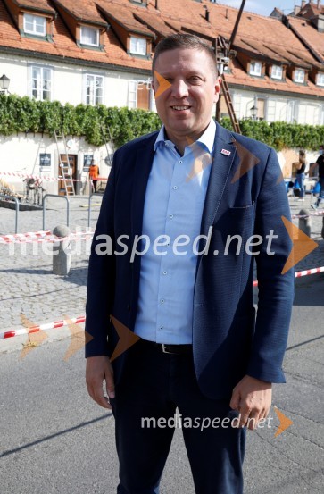 mag. Andrej Rajh, poslanec DZSvečana trgatev stare trte 2020