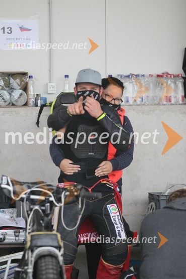  Jernej Hriberšek,  speedwayist (AMD Krško);  ... Speedway: Matic Ivačič državni prvak 2020