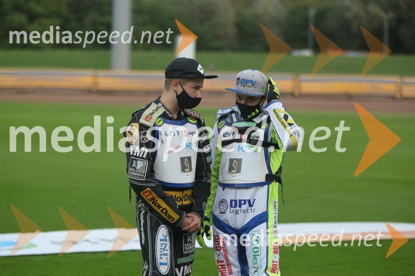  Anže Grmek, AMTK Ljubljana;  Matic Ivačič, speedwayist (AMD Krško)Speedway: Matic Ivačič državni prvak 2020