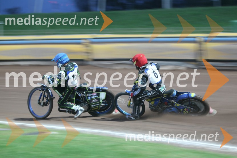  Nicolas Covatti, speedwayist, Italija;  Anže Grmek, AMTK LjubljanaSpeedway: Matic Ivačič državni prvak 2020