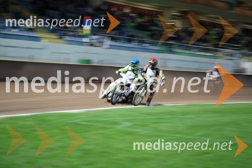  Matic Ivačič, speedwayist (AMD Krško);  Denis Štojs, speedwayist (AMD Krško)Speedway: Matic Ivačič državni prvak 2020