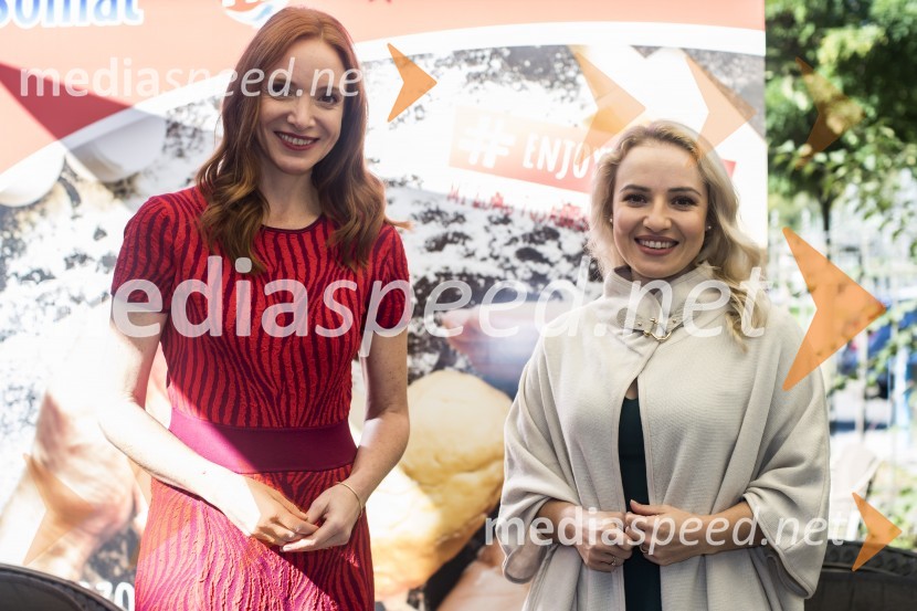  Mojca Mavec, voditeljica;  Ana Žontar Kristanc, kuharica, avtorica knjig