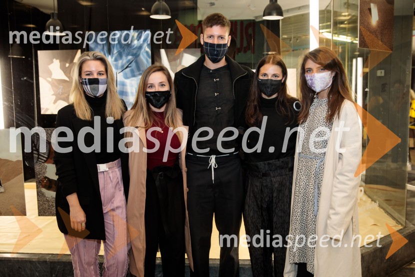  Tina  Novak Kač, Competo;  Urša Premik, fotografinja;  Mark Jacob Cavazza - Vazz, raper;  Petja Zorec, modna oblikovalka;  Inja Zalta, manekenka in igralkaPetja Zorec, Ljubljana Fashion Week 2020