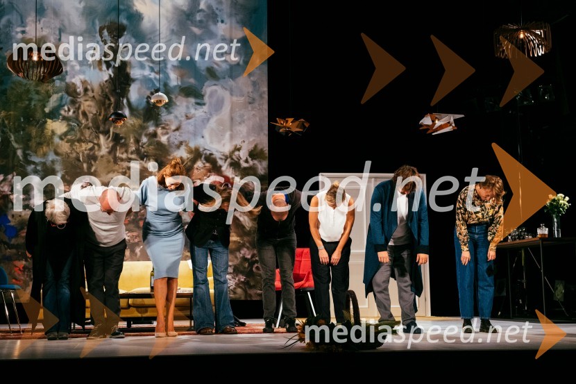  ... ;  Damjan M. Trbovc, igralec;  Barbara Medvešček, igralka;  ... ;  Jernej Kobal, režiser;  Manca  Ogorevc, igralka;  Andrej Murenc, igralec;  ... Laž, premiera komedije v SLG Celje