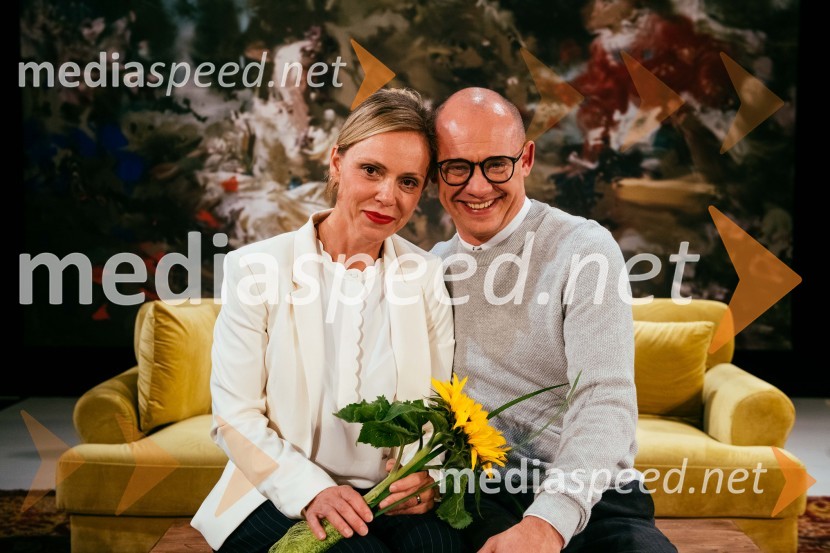  Manca  Ogorevc, igralka;  Damjan M. Trbovc, igralecLaž, premiera komedije v SLG Celje