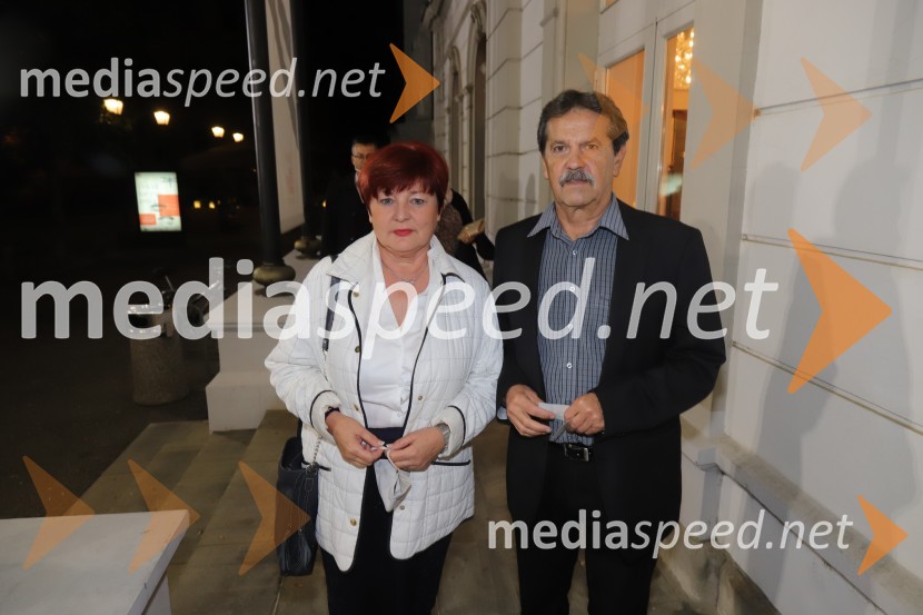 dr. Zdenka Petermanec, ravnateljica Univerzitetne knjižnice Maribor;  Mirko PetermanecMarpurgi, premiera opere v SNG Maribor