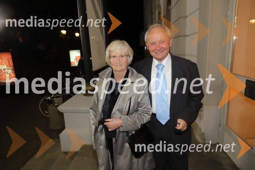  Renata Križman; prof. dr. Alojz Križman, Častni občan mesta Maribor, nekdanji župan mestna Maribor, nekdanji rektor Univerze v MariboruMarpurgi, premiera opere v SNG Maribor