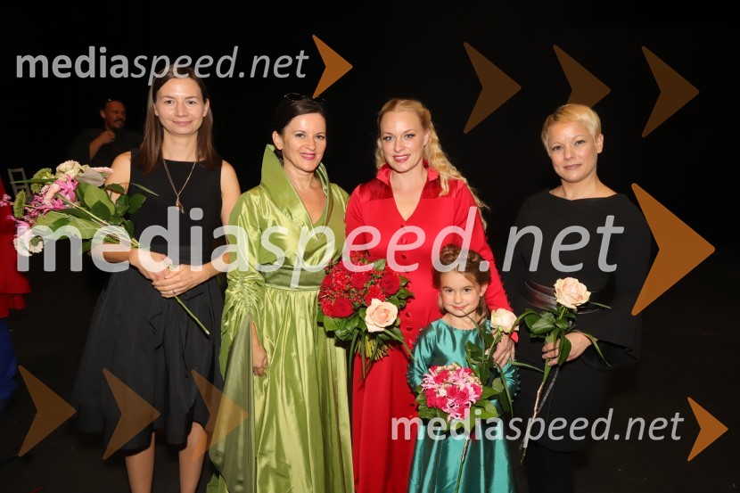  Nina Šenk Kosem, skladateljica;  Irena Ferk, operna pevka;  Sabina  Cvilak, operna pevka;  Rene Vujinić Cvilak;  Zsuzsa Budavari Novak, zborovodkinjaMarpurgi, premiera opere v SNG Maribor