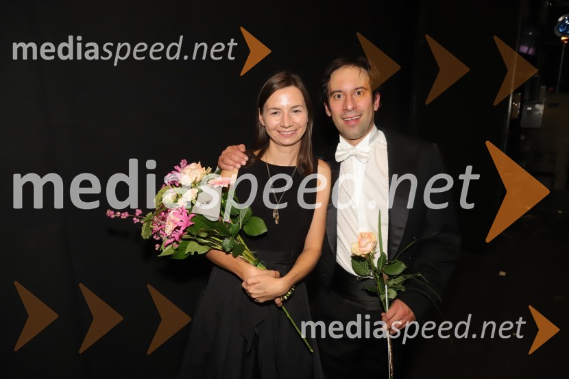  Nina Šenk Kosem, skladateljica;  Simon Krečič, umetniški direktor Opere SNG MariborMarpurgi, premiera opere v SNG Maribor