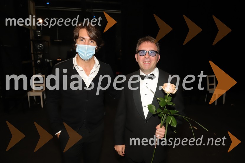  Edward Clug, umetniški direktor, Balet SNG Maribor;  Igor Pison, režiserMarpurgi, premiera opere v SNG Maribor