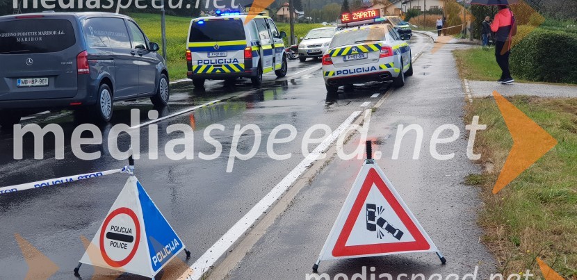 Prometna nesreča, preminil motorist