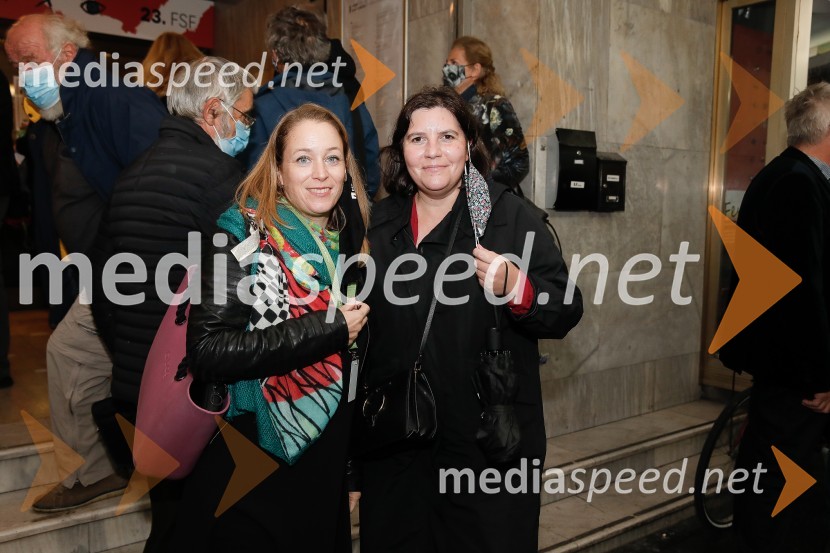  Ula Ukmar, PR festivala;  Teja Pelko, novinarka, Svet24Odprtje Festivala slovenskega filma 2020