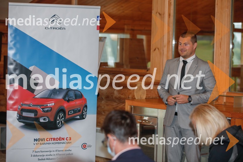  Rok Marolt, produktni vodja znamke Citroen in DS SlovenijaCitroen C3, slovenska predstavitev