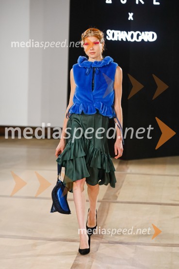 Natasa Hrupic, Draž in Prik modna revija, Ljubljana Fashion Week 2020