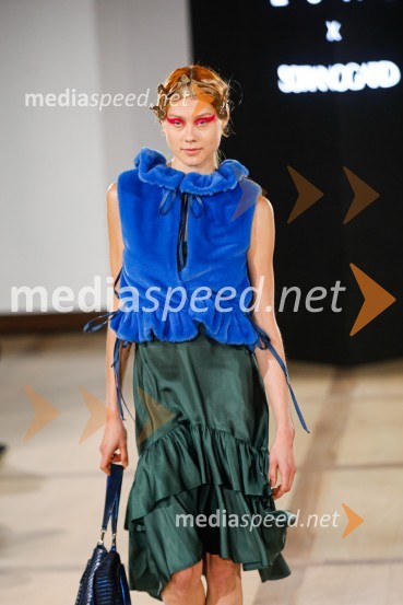 Natasa Hrupic, Draž in Prik modna revija, Ljubljana Fashion Week 2020