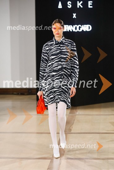 Natasa Hrupic, Draž in Prik modna revija, Ljubljana Fashion Week 2020