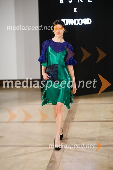 Natasa Hrupic, Draž in Prik modna revija, Ljubljana Fashion Week 2020