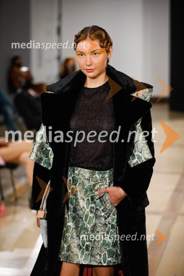 Natasa Hrupic, Draž in Prik modna revija, Ljubljana Fashion Week 2020