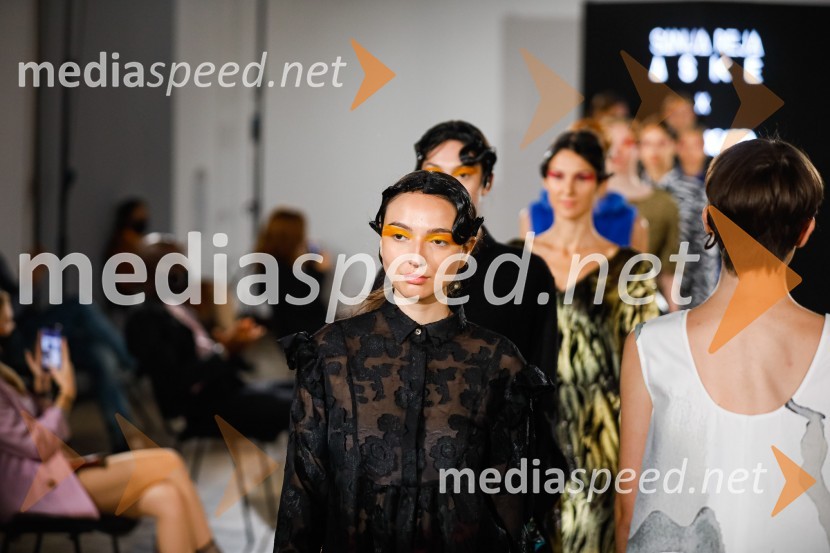 Natasa Hrupic, Draž in Prik modna revija, Ljubljana Fashion Week 2020