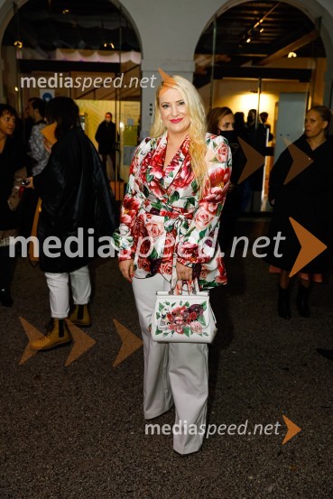  Danica Lovenjak, novinarkaNatasa Hrupic, Draž in Prik modna revija, Ljubljana Fashion Week 2020