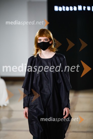 Natasa Hrupic, Draž in Prik modna revija, Ljubljana Fashion Week 2020