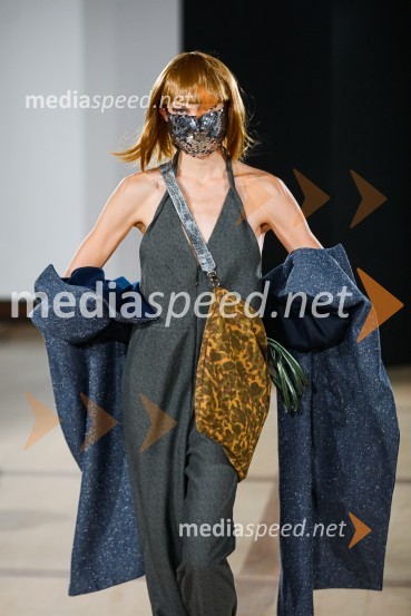 Natasa Hrupic, Draž in Prik modna revija, Ljubljana Fashion Week 2020