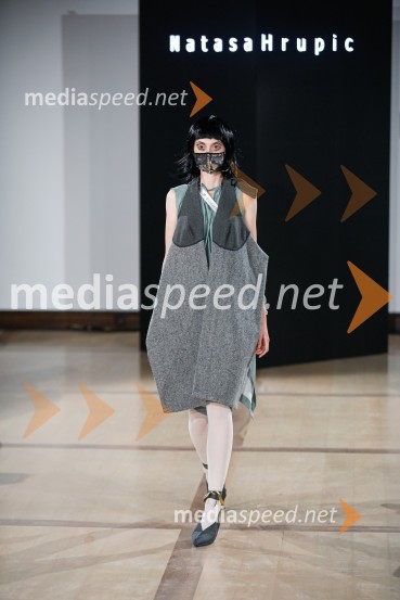 Natasa Hrupic, Draž in Prik modna revija, Ljubljana Fashion Week 2020