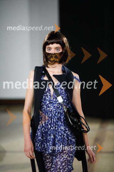 Natasa Hrupic, Draž in Prik modna revija, Ljubljana Fashion Week 2020