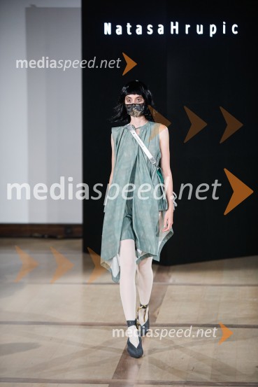 Natasa Hrupic, Draž in Prik modna revija, Ljubljana Fashion Week 2020