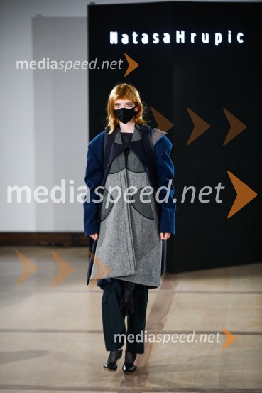 Natasa Hrupic, Draž in Prik modna revija, Ljubljana Fashion Week 2020