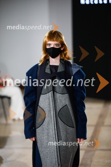Natasa Hrupic, Draž in Prik modna revija, Ljubljana Fashion Week 2020