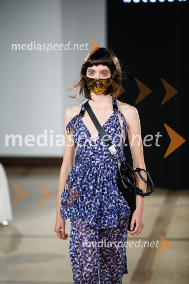 Natasa Hrupic, Draž in Prik modna revija, Ljubljana Fashion Week 2020
