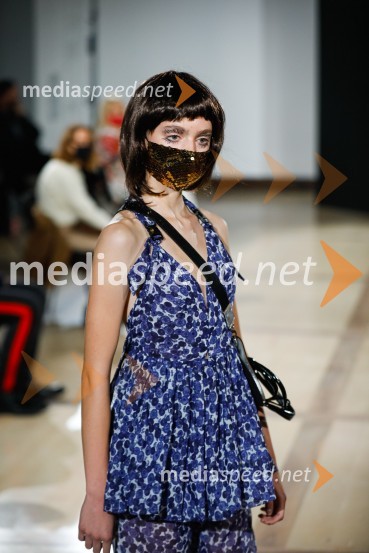 Natasa Hrupic, Draž in Prik modna revija, Ljubljana Fashion Week 2020