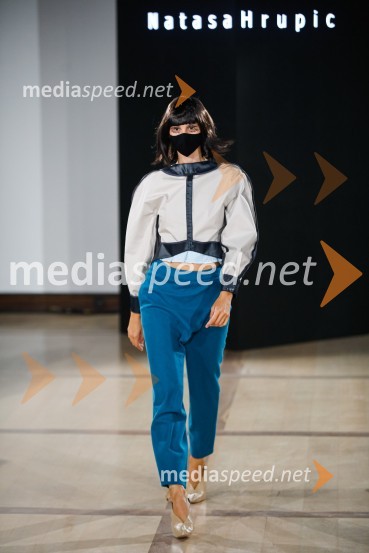 Natasa Hrupic, Draž in Prik modna revija, Ljubljana Fashion Week 2020