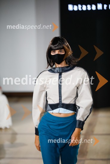 Natasa Hrupic, Draž in Prik modna revija, Ljubljana Fashion Week 2020