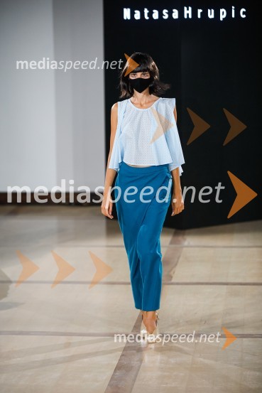 Natasa Hrupic, Draž in Prik modna revija, Ljubljana Fashion Week 2020