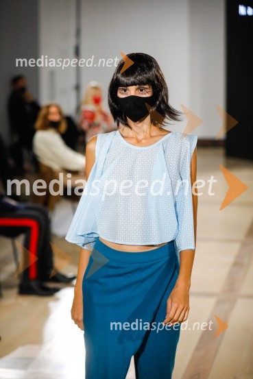 Natasa Hrupic, Draž in Prik modna revija, Ljubljana Fashion Week 2020