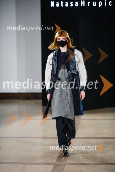 Natasa Hrupic, Draž in Prik modna revija, Ljubljana Fashion Week 2020