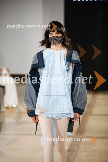 Natasa Hrupic, Draž in Prik modna revija, Ljubljana Fashion Week 2020