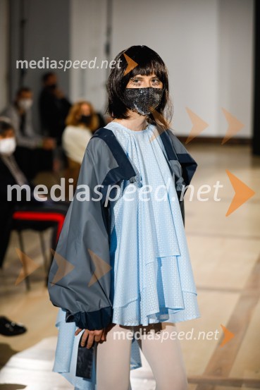 Natasa Hrupic, Draž in Prik modna revija, Ljubljana Fashion Week 2020