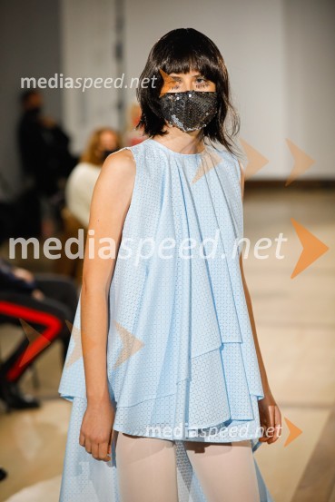 Natasa Hrupic, Draž in Prik modna revija, Ljubljana Fashion Week 2020