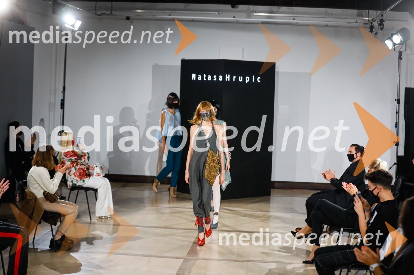 Natasa Hrupic, Draž in Prik modna revija, Ljubljana Fashion Week 2020