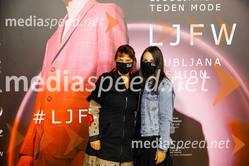 Natasa Hrupic, Draž in Prik modna revija, Ljubljana Fashion Week 2020