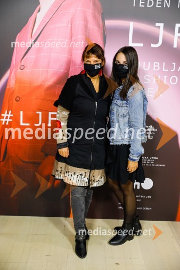 Natasa Hrupic, Draž in Prik modna revija, Ljubljana Fashion Week 2020