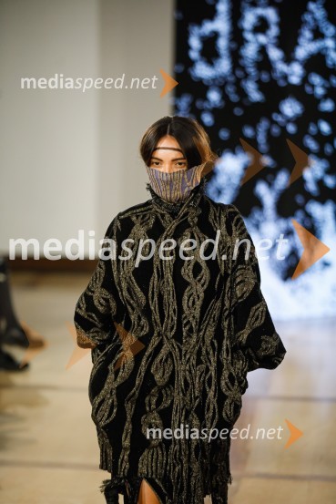 Natasa Hrupic, Draž in Prik modna revija, Ljubljana Fashion Week 2020