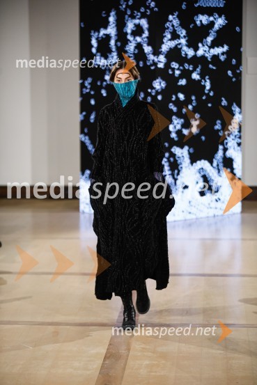 Natasa Hrupic, Draž in Prik modna revija, Ljubljana Fashion Week 2020