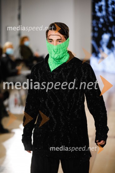 Natasa Hrupic, Draž in Prik modna revija, Ljubljana Fashion Week 2020