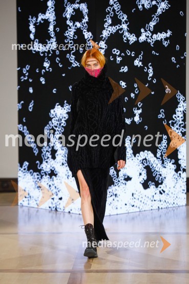 Natasa Hrupic, Draž in Prik modna revija, Ljubljana Fashion Week 2020