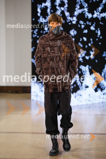 Natasa Hrupic, Draž in Prik modna revija, Ljubljana Fashion Week 2020